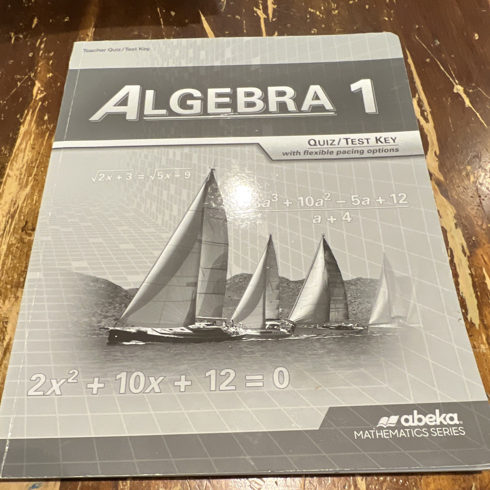 Abeka Algebra 1 Traditional Math Series LOT