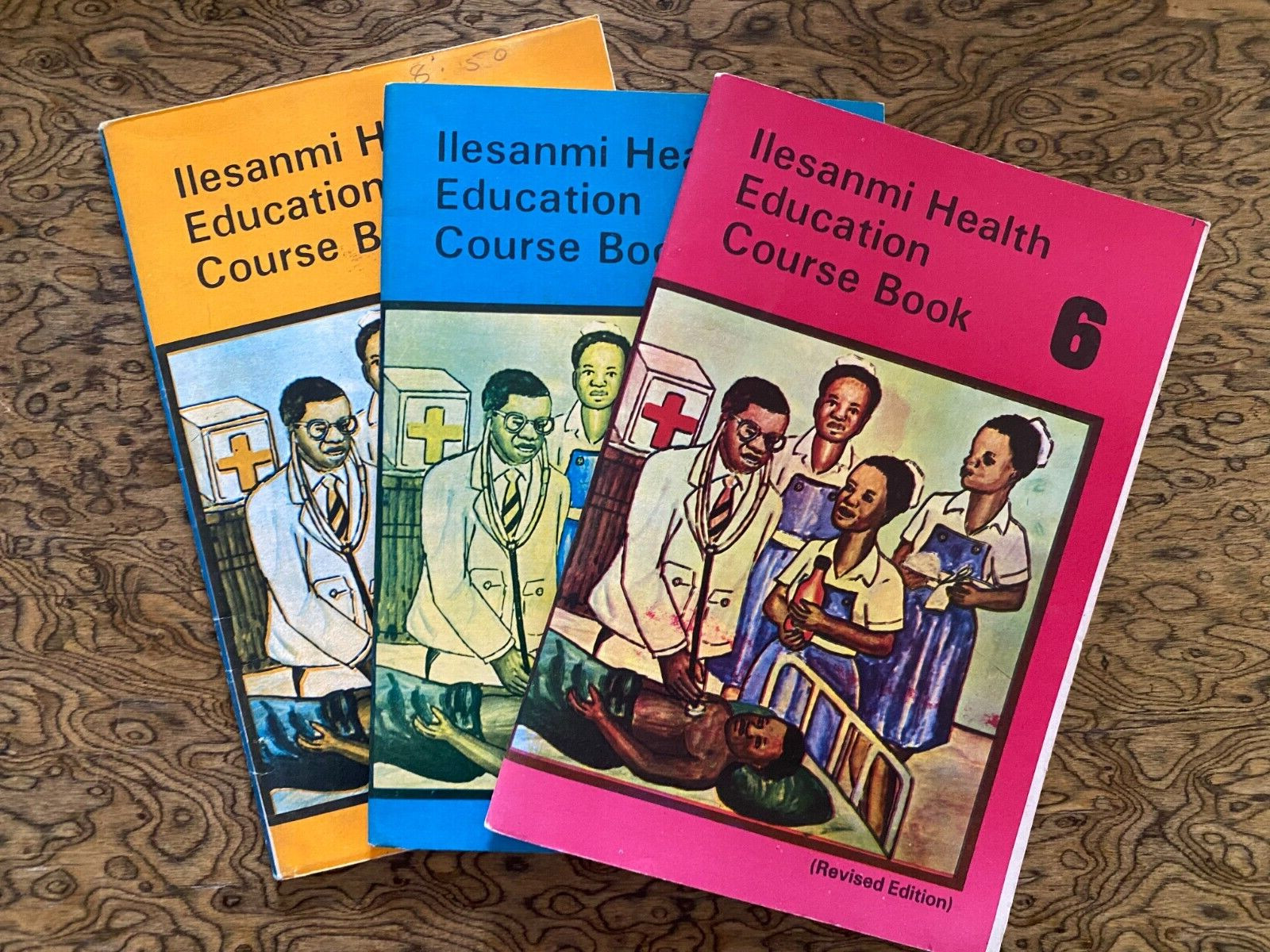 Ilesanmi Yoruba Nigeria Health Education Student Workbooks 1984 Books 4-6 Unused