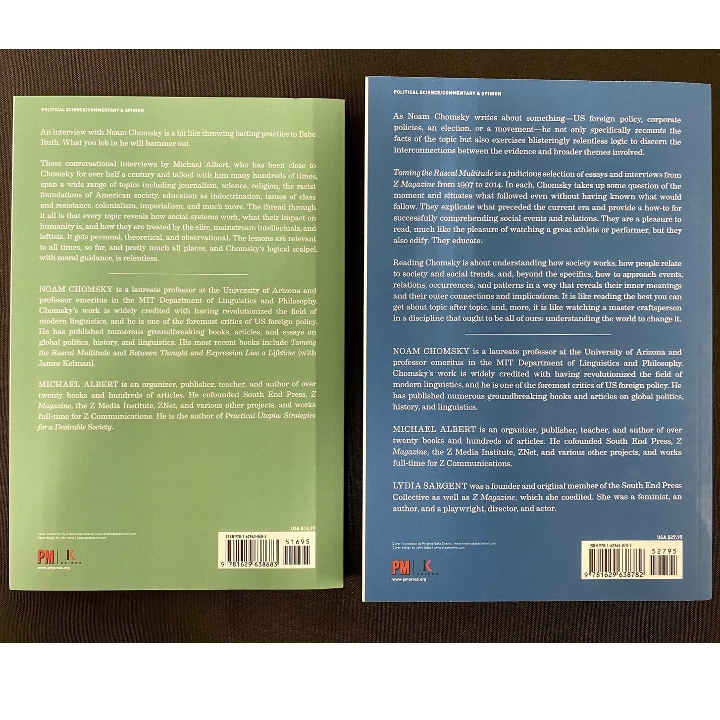 “Taming the Rascal Multitude “& “A New World in Our Home”, Noam Chomsky Bundle
