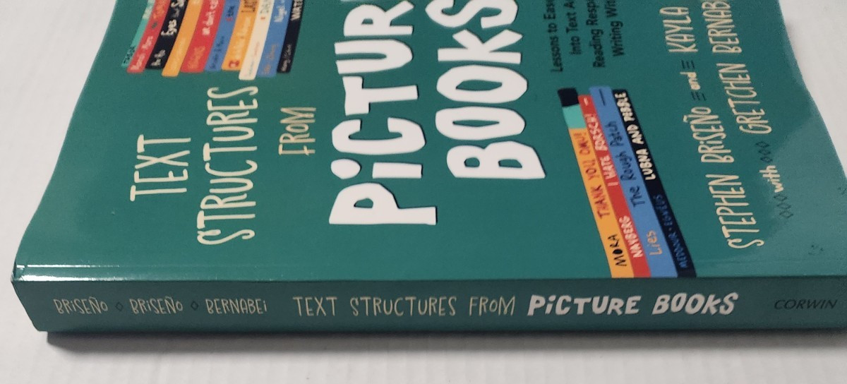 Text Structures from Picture Books Grades 2-8 Analysis Reading Response Writing
